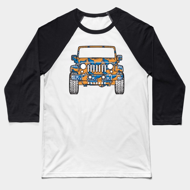 new paltz jeep Baseball T-Shirt by lolsammy910